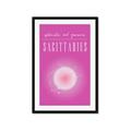 Picture of Sagittarius Zodiac Print Art _GroupedProduct_Rectangle_Portrait_Framed_Matted_