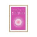 Picture of Sagittarius Zodiac Print Art _GroupedProduct_Rectangle_Portrait_Framed_Matted_