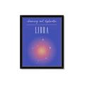Picture of Libra Zodiac Print Art _GroupedProduct_Rectangle_Portrait_Framed_Matted_