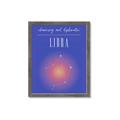 Picture of Libra Zodiac Print Art _GroupedProduct_Rectangle_Portrait_Framed_Matted_