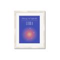 Picture of Libra Zodiac Print Art _GroupedProduct_Rectangle_Portrait_Framed_Matted_