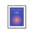 Picture of Libra Zodiac Print Art _GroupedProduct_Rectangle_Portrait_Framed_Matted_