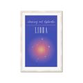 Picture of Libra Zodiac Print Art _GroupedProduct_Rectangle_Portrait_Framed_Matted_