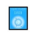Picture of Cancer Zodiac Print Art _GroupedProduct_Rectangle_Portrait_Framed_Matted_