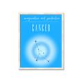 Picture of Cancer Zodiac Print Art _GroupedProduct_Rectangle_Portrait_Framed_Matted_