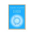 Picture of Cancer Zodiac Print Art _GroupedProduct_Rectangle_Portrait_Framed_Matted_