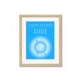 Picture of Cancer Zodiac Print Art _GroupedProduct_Rectangle_Portrait_Framed_Matted_
