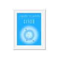 Picture of Cancer Zodiac Print Art _GroupedProduct_Rectangle_Portrait_Framed_Matted_