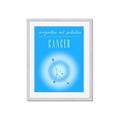 Picture of Cancer Zodiac Print Art _GroupedProduct_Rectangle_Portrait_Framed_Matted_