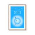 Picture of Cancer Zodiac Print Art _GroupedProduct_Rectangle_Portrait_Framed_Matted_