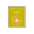 Picture of Gemini Zodiac Print Art _GroupedProduct_Rectangle_Portrait_Framed_Matted_