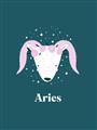Picture of Kids Aries Zodiac _GroupedProduct_Rectangle_Portrait_Unframed_Print_Only_