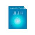 Picture of Aquarius Zodiac Print Art _GroupedProduct_Rectangle_Portrait_Unframed_Print_Only_