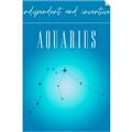 Picture of Aquarius Zodiac Print Art _GroupedProduct_Rectangle_Portrait_Unframed_Print_Only_