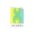 Picture of Scorpio Umbre _GroupedProduct_Rectangle_Portrait_Unframed_Print_Only_