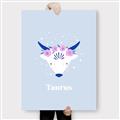 Picture of Kids Taurus Zodiac _GroupedProduct_Rectangle_Portrait_Canvas_