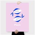 Picture of Kids Pisces Zodiac _GroupedProduct_Rectangle_Portrait_Canvas_