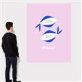 Picture of Kids Pisces Zodiac _GroupedProduct_Rectangle_Portrait_Canvas_