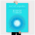 Picture of Pisces Zodiac Print Art _GroupedProduct_Rectangle_Portrait_Canvas_