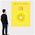 Picture of Leo Zodiac Print Art _GroupedProduct_Rectangle_Portrait_Canvas_