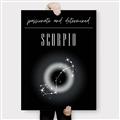 Picture of Scorpio Zodiac Print Art _GroupedProduct_Rectangle_Portrait_Canvas_