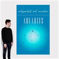 Picture of Aquarius Zodiac Print Art _GroupedProduct_Rectangle_Portrait_Canvas_