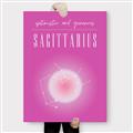 Picture of Sagittarius Zodiac Print Art _GroupedProduct_Rectangle_Portrait_Canvas_