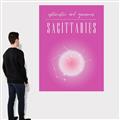 Picture of Sagittarius Zodiac Print Art _GroupedProduct_Rectangle_Portrait_Canvas_