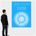 Picture of Cancer Zodiac Print Art _GroupedProduct_Rectangle_Portrait_Canvas_