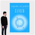Picture of Cancer Zodiac Print Art _GroupedProduct_Rectangle_Portrait_Canvas_
