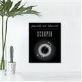 Picture of Scorpio Zodiac Print Art _GroupedProduct_Rectangle_Portrait_Canvas_