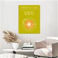 Picture of Gemini Zodiac Print Art _GroupedProduct_Rectangle_Portrait_Canvas_