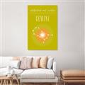 Picture of Gemini Zodiac Print Art _GroupedProduct_Rectangle_Portrait_Canvas_