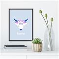 Picture of Kids Taurus Zodiac _GroupedProduct_Rectangle_Portrait_Canvas_Framed_
