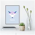 Picture of Kids Taurus Zodiac _GroupedProduct_Rectangle_Portrait_Canvas_Framed_