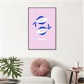 Picture of Kids Pisces Zodiac _GroupedProduct_Rectangle_Portrait_Canvas_Framed_