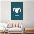 Picture of Kids Aries Zodiac _GroupedProduct_Rectangle_Portrait_Canvas_Framed_