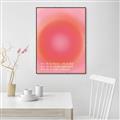 Picture of Motivational Aura Poster _GroupedProduct_Rectangle_Portrait_Canvas_Framed_