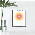Picture of Motivational Aura Poster _GroupedProduct_Rectangle_Portrait_Canvas_Framed_