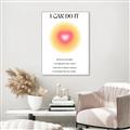 Picture of Motivational Aura Poster _GroupedProduct_Rectangle_Portrait_Canvas_Framed_