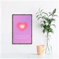Picture of Motivational Aura Poster _GroupedProduct_Rectangle_Portrait_Canvas_Framed_