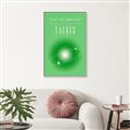 Picture of Taurus Zodiac Print Art _GroupedProduct_Rectangle_Portrait_Canvas_Framed_