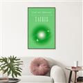 Picture of Taurus Zodiac Print Art _GroupedProduct_Rectangle_Portrait_Canvas_Framed_