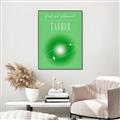 Picture of Taurus Zodiac Print Art _GroupedProduct_Rectangle_Portrait_Canvas_Framed_