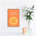 Picture of Aries Zodiac Print Art _GroupedProduct_Rectangle_Portrait_Canvas_Framed_