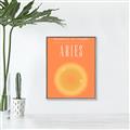 Picture of Aries Zodiac Print Art _GroupedProduct_Rectangle_Portrait_Canvas_Framed_