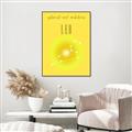 Picture of Leo Zodiac Print Art _GroupedProduct_Rectangle_Portrait_Canvas_Framed_