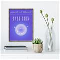 Picture of Capricorn Zodiac Print Art _GroupedProduct_Rectangle_Portrait_Canvas_Framed_