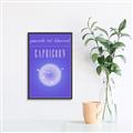 Picture of Capricorn Zodiac Print Art _GroupedProduct_Rectangle_Portrait_Canvas_Framed_