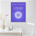 Picture of Capricorn Zodiac Print Art _GroupedProduct_Rectangle_Portrait_Canvas_Framed_